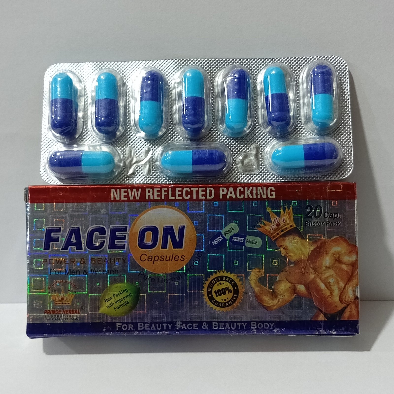 face on capsules