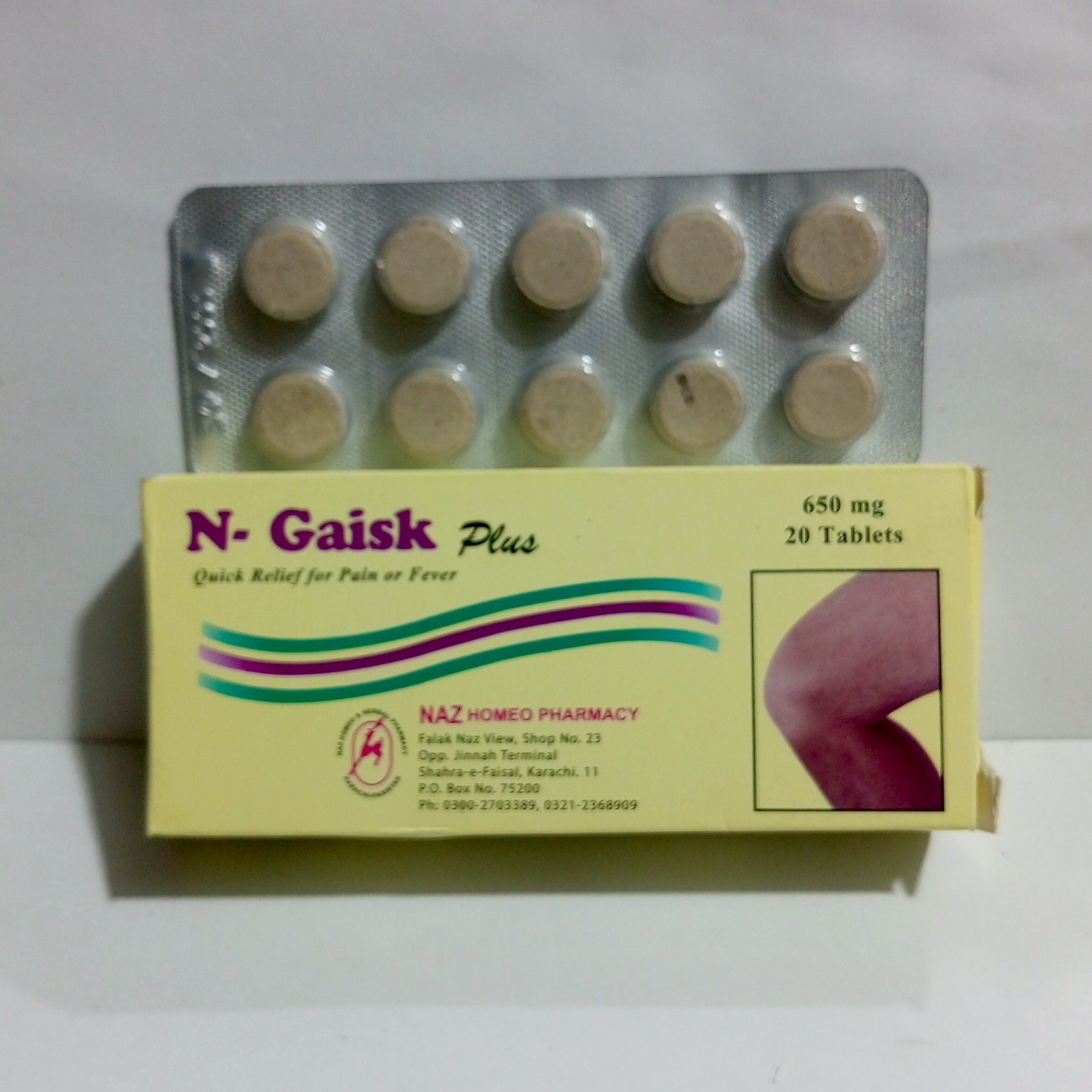 N Gaisk Body Pain Tablets