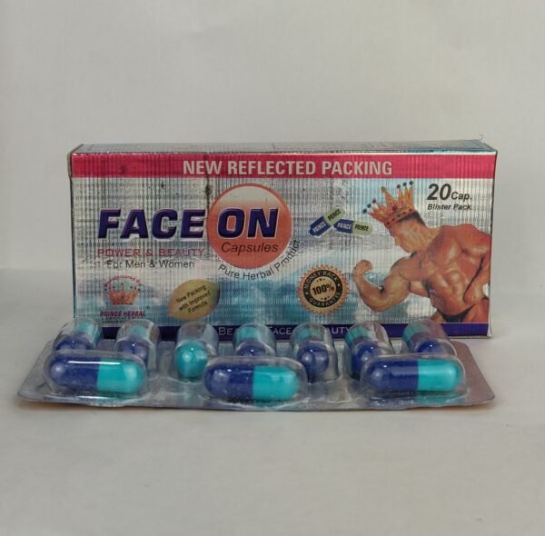 Face on beauty capsules